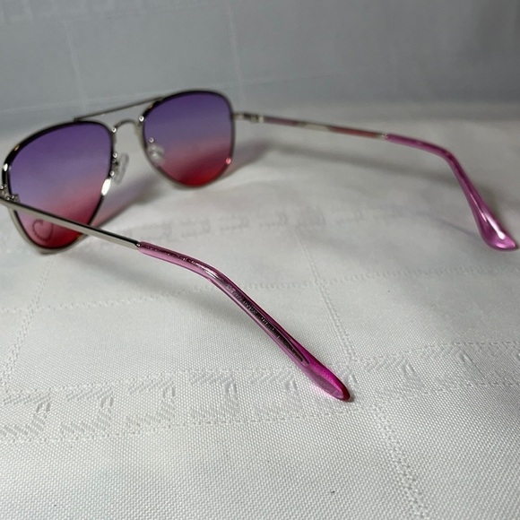 *5 for $25* NWOT Kids FGX International Fashion Sunglasses Pink Gradient Aviator - Picture 3 of 4